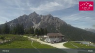 Archiv Foto Webcam Mieders: Rundblick von Bergstation Koppeneck 10:00
