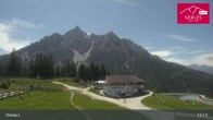 Archiv Foto Webcam Mieders: Rundblick von Bergstation Koppeneck 12:00