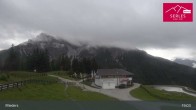Archiv Foto Webcam Mieders: Rundblick von Bergstation Koppeneck 18:00
