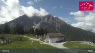Archiv Foto Webcam Mieders: Rundblick von Bergstation Koppeneck 10:00