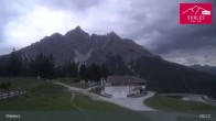 Archiv Foto Webcam Mieders: Rundblick von Bergstation Koppeneck 04:00