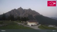 Archiv Foto Webcam Mieders: Rundblick von Bergstation Koppeneck 04:00