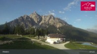 Archived image Webcam Mieders - panoramic view of mountain station Koppeneck 06:00