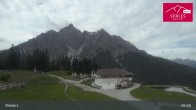 Archiv Foto Webcam Mieders: Rundblick von Bergstation Koppeneck 08:00