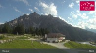 Archiv Foto Webcam Mieders: Rundblick von Bergstation Koppeneck 18:00
