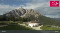 Archiv Foto Webcam Mieders: Rundblick von Bergstation Koppeneck 06:00
