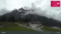 Archiv Foto Webcam Mieders: Rundblick von Bergstation Koppeneck 14:00