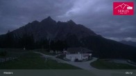 Archived image Webcam Mieders - panoramic view of mountain station Koppeneck 04:00
