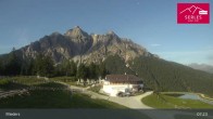 Archived image Webcam Mieders - panoramic view of mountain station Koppeneck 06:00