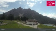 Archived image Webcam Mieders - panoramic view of mountain station Koppeneck 14:00