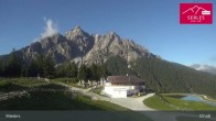 Archiv Foto Webcam Mieders: Rundblick von Bergstation Koppeneck 07:00