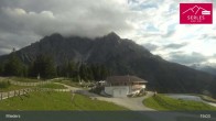 Archiv Foto Webcam Mieders: Rundblick von Bergstation Koppeneck 18:00