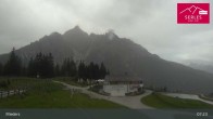 Archiv Foto Webcam Mieders: Rundblick von Bergstation Koppeneck 06:00