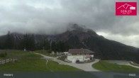 Archiv Foto Webcam Mieders: Rundblick von Bergstation Koppeneck 18:00