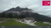 Archiv Foto Webcam Mieders: Rundblick von Bergstation Koppeneck 10:00
