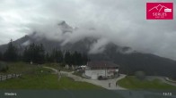 Archiv Foto Webcam Mieders: Rundblick von Bergstation Koppeneck 12:00
