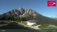 Archiv Foto Webcam Mieders: Rundblick von Bergstation Koppeneck 07:00
