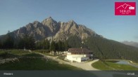 Archiv Foto Webcam Mieders: Rundblick von Bergstation Koppeneck 07:00