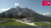 Archiv Foto Webcam Mieders: Rundblick von Bergstation Koppeneck 10:00