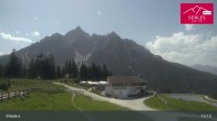 Archiv Foto Webcam Mieders: Rundblick von Bergstation Koppeneck 12:00