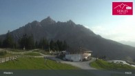 Archiv Foto Webcam Mieders: Rundblick von Bergstation Koppeneck 18:00