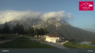 Archived image Webcam Mieders - panoramic view of mountain station Koppeneck 13:00