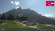Archived image Webcam Mieders - panoramic view of mountain station Koppeneck 14:00