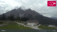 Archiv Foto Webcam Mieders: Rundblick von Bergstation Koppeneck 08:00