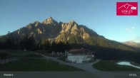 Archiv Foto Webcam Mieders: Rundblick von Bergstation Koppeneck 06:00