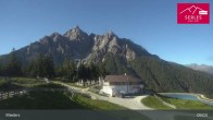 Archiv Foto Webcam Mieders: Rundblick von Bergstation Koppeneck 08:00