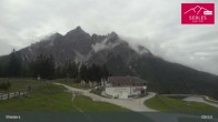 Archived image Webcam Mieders - panoramic view of mountain station Koppeneck 09:00