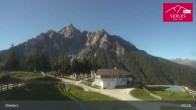 Archiv Foto Webcam Mieders: Rundblick von Bergstation Koppeneck 08:00