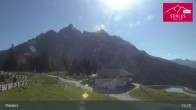 Archiv Foto Webcam Mieders: Rundblick von Bergstation Koppeneck 14:00