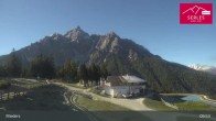 Archiv Foto Webcam Mieders: Rundblick von Bergstation Koppeneck 09:00