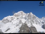 Archived image Webcam Courmayeur: View of the Montblanc 09:00