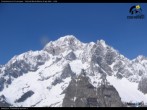 Archived image Webcam Courmayeur: View of the Montblanc 13:00