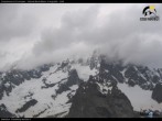 Archived image Webcam Courmayeur: View of the Montblanc 15:00