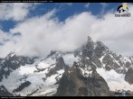 Archiv Foto Webcam Mont Blanc Blick 13:00