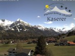 Archiv Foto Webcam Fischen, Hotel Garni Kaserer 15:00