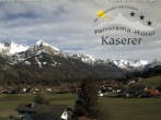 Archiv Foto Webcam Fischen, Hotel Garni Kaserer 17:00