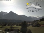 Archived image Webcam Fischen in the Allgäu, Kaserer Hotel 09:00