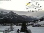 Archiv Foto Webcam Fischen, Hotel Garni Kaserer 09:00