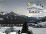 Archiv Foto Webcam Fischen, Hotel Garni Kaserer 13:00