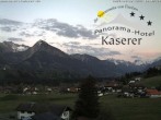 Archiv Foto Webcam Fischen, Hotel Garni Kaserer 19:00