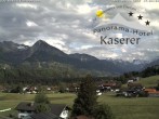 Archived image Webcam Fischen in the Allgäu, Kaserer Hotel 17:00