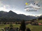 Archiv Foto Webcam Fischen, Hotel Garni Kaserer 09:00