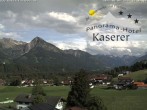 Archived image Webcam Fischen in the Allgäu, Kaserer Hotel 17:00