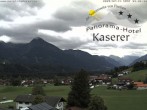Archiv Foto Webcam Fischen, Hotel Garni Kaserer 09:00