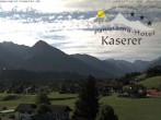 Archiv Foto Webcam Fischen, Hotel Garni Kaserer 07:00