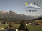 Archiv Foto Webcam Fischen, Hotel Garni Kaserer 17:00